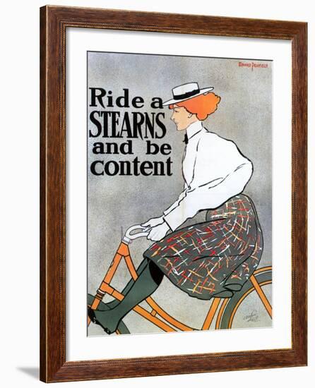 Bicycle Poster, 1896-Edward Penfield-Framed Giclee Print