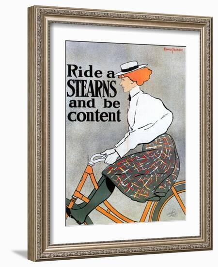 Bicycle Poster, 1896-Edward Penfield-Framed Giclee Print