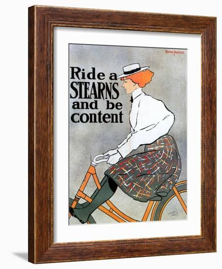 Bicycle Poster, 1896-Edward Penfield-Framed Giclee Print