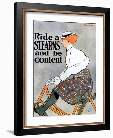 Bicycle Poster, 1896-Edward Penfield-Framed Giclee Print