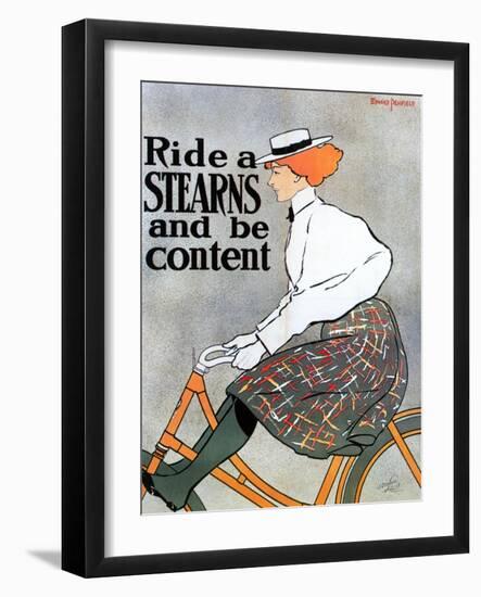 Bicycle Poster, 1896-Edward Penfield-Framed Giclee Print