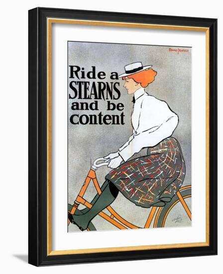 Bicycle Poster, 1896-Edward Penfield-Framed Giclee Print