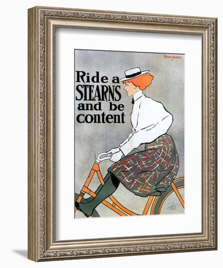 Bicycle Poster, 1896-Edward Penfield-Framed Giclee Print