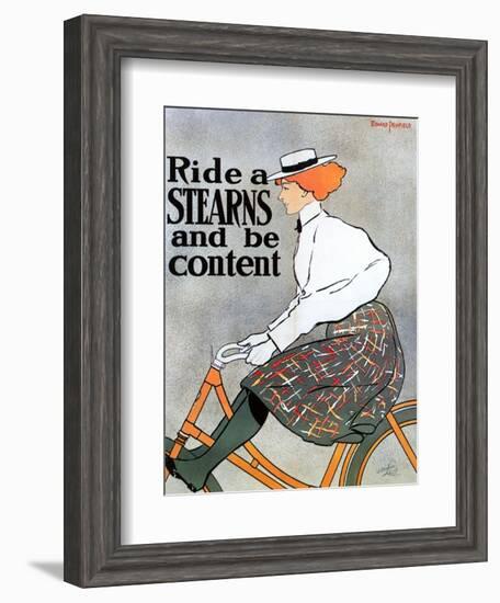 Bicycle Poster, 1896-Edward Penfield-Framed Giclee Print