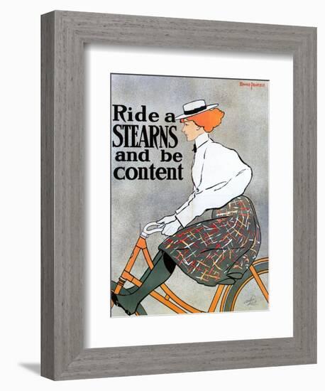 Bicycle Poster, 1896-Edward Penfield-Framed Giclee Print