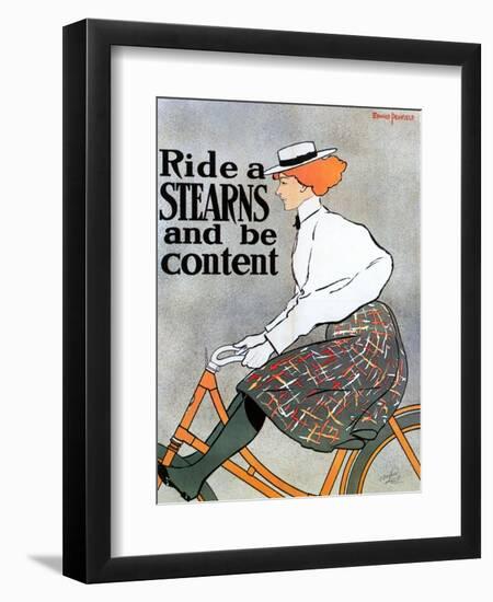 Bicycle Poster, 1896-Edward Penfield-Framed Giclee Print