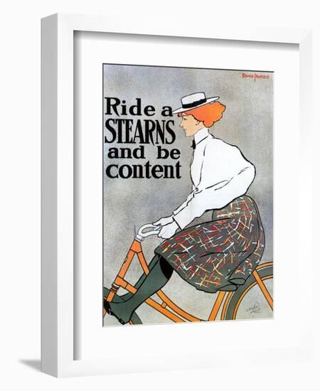 Bicycle Poster, 1896-Edward Penfield-Framed Giclee Print