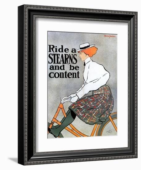 Bicycle Poster, 1896-Edward Penfield-Framed Giclee Print