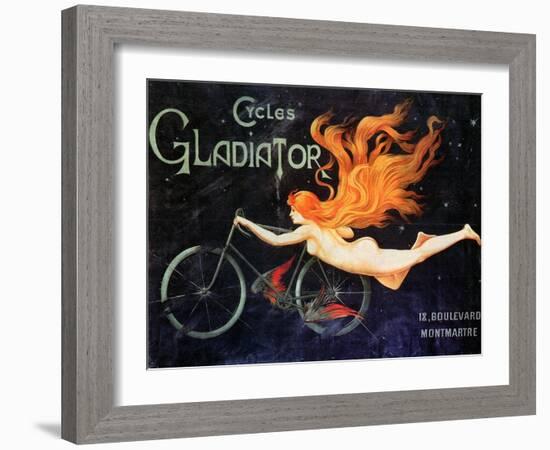 Bicycle Poster, C1905-null-Framed Giclee Print