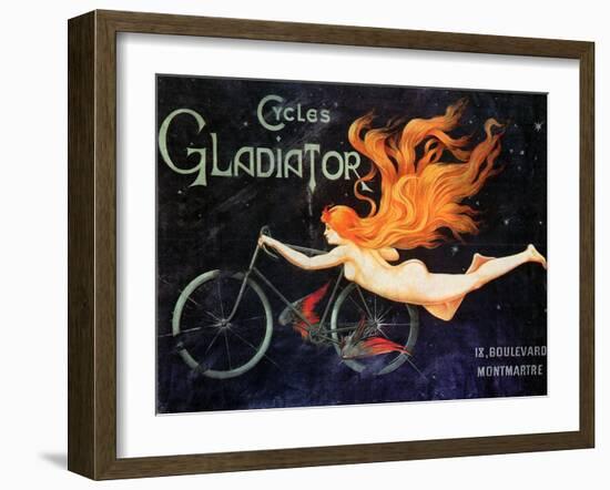 Bicycle Poster, C1905-null-Framed Giclee Print