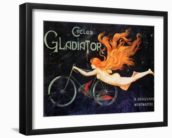 Bicycle Poster, C1905-null-Framed Giclee Print