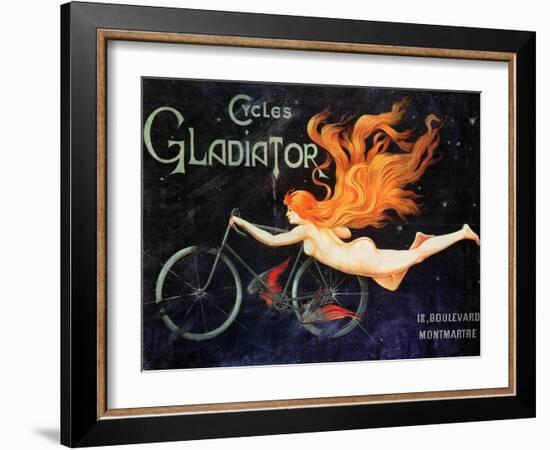 Bicycle Poster, C1905-null-Framed Giclee Print