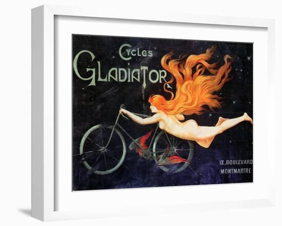 Bicycle Poster, C1905-null-Framed Giclee Print