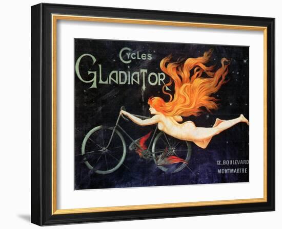 Bicycle Poster, C1905--Framed Giclee Print