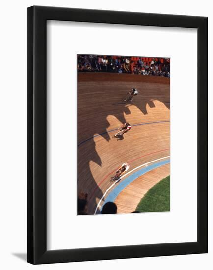 Bicycle Race at 1972 Summer Olympic Games in Munich Germany-John Dominis-Framed Photographic Print