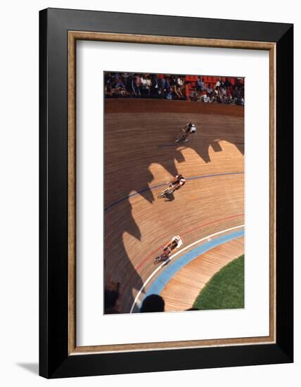 Bicycle Race at 1972 Summer Olympic Games in Munich Germany-John Dominis-Framed Photographic Print