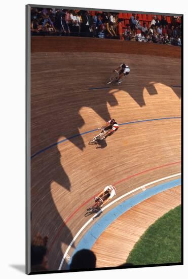 Bicycle Race at 1972 Summer Olympic Games in Munich Germany-John Dominis-Mounted Photographic Print