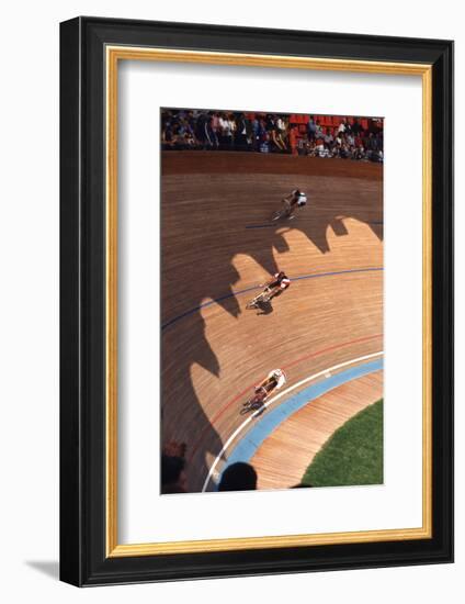 Bicycle Race at 1972 Summer Olympic Games in Munich Germany-John Dominis-Framed Photographic Print