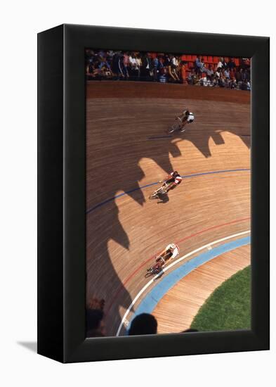 Bicycle Race at 1972 Summer Olympic Games in Munich Germany-John Dominis-Framed Premier Image Canvas