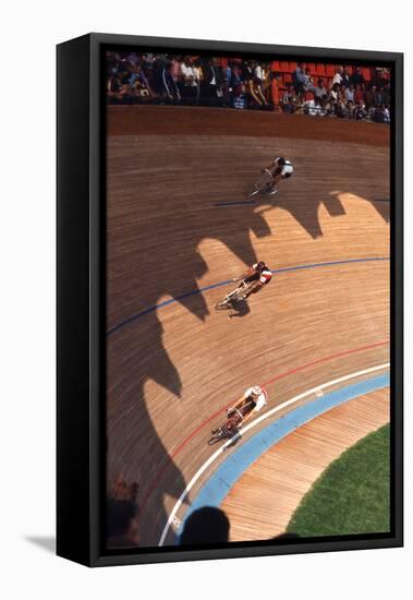 Bicycle Race at 1972 Summer Olympic Games in Munich Germany-John Dominis-Framed Premier Image Canvas