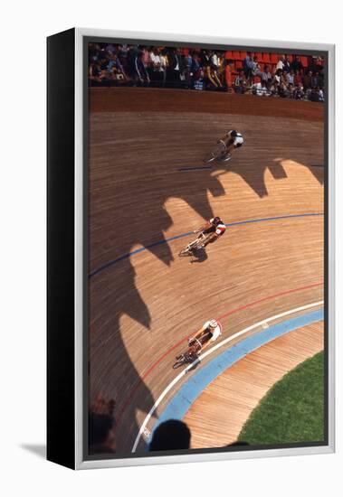 Bicycle Race at 1972 Summer Olympic Games in Munich Germany-John Dominis-Framed Premier Image Canvas