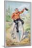 Bicycle Race, C1900-null-Mounted Giclee Print