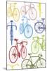 Bicycle Race-Clara Wells-Mounted Giclee Print