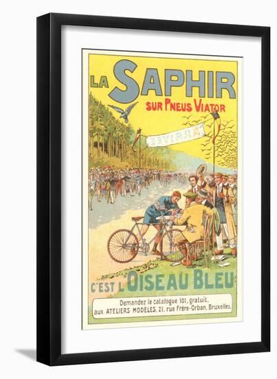 Bicycle Race-null-Framed Art Print