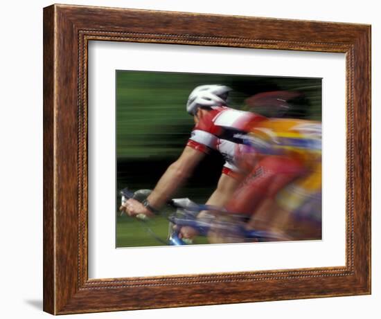 Bicycle Racers at Volunteer Park, Seattle, Washington, USA-William Sutton-Framed Photographic Print