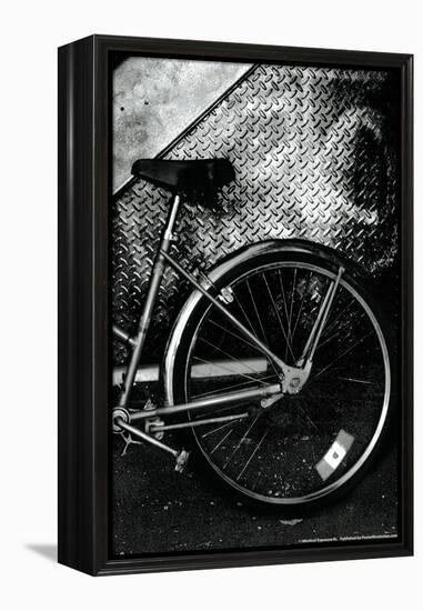 Bicycle Rear Tire-null-Framed Stretched Canvas