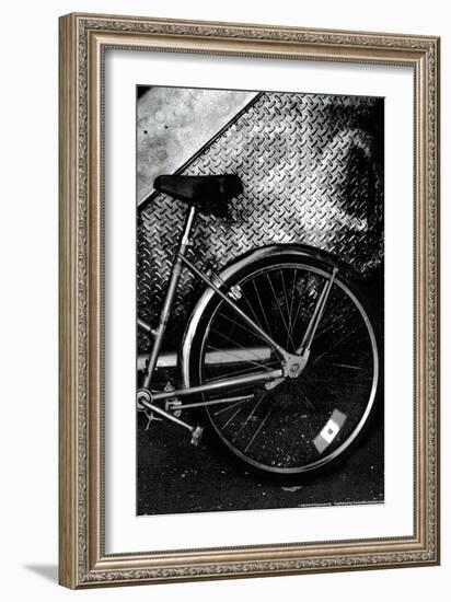 Bicycle Rear Tire-null-Framed Photo