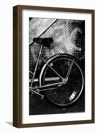 Bicycle Rear Tire-null-Framed Photo