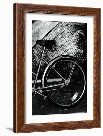 Bicycle Rear Tire-null-Framed Photo