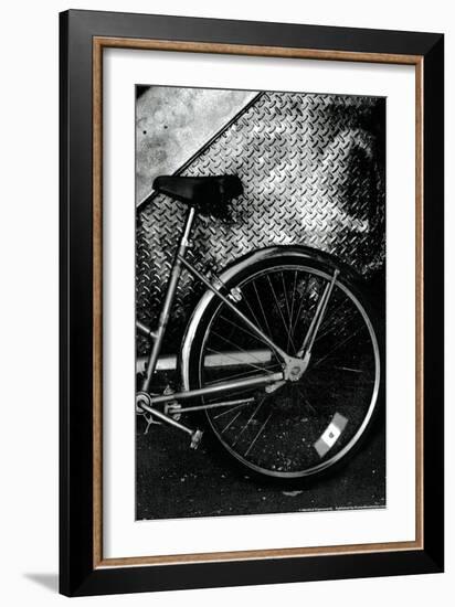 Bicycle Rear Tire-null-Framed Photo