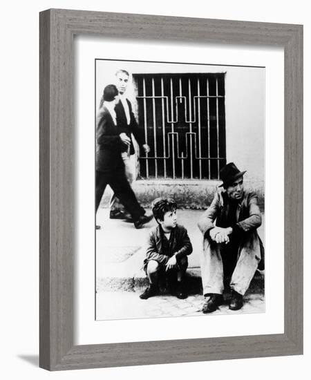 Bicycle Thief, 1948 (Ladri Di Biciclette)-null-Framed Photographic Print