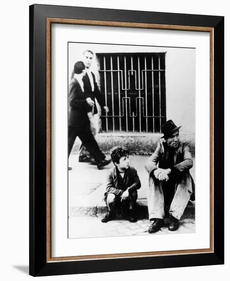 Bicycle Thief, 1948 (Ladri Di Biciclette)-null-Framed Photographic Print