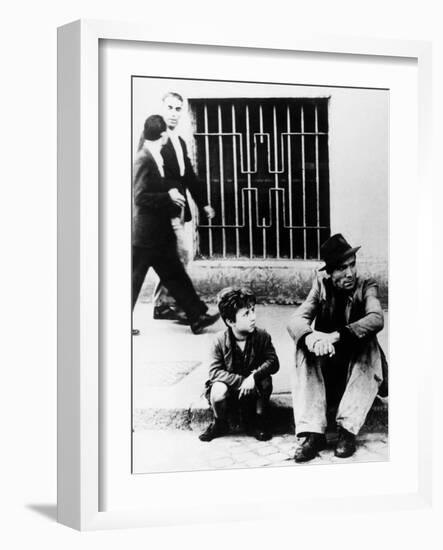 Bicycle Thief, 1948 (Ladri Di Biciclette)-null-Framed Photographic Print