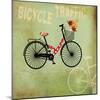 Bicycle Traffic-Andrew Michaels-Mounted Art Print