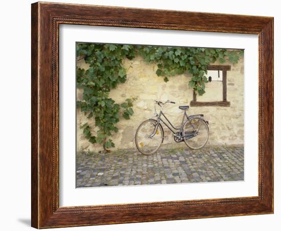 Bicycle, Turckheim, France 99-Monte Nagler-Framed Photographic Print