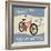 Bicycle Vintage Poster-radubalint-Framed Art Print