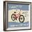 Bicycle Vintage Poster-radubalint-Framed Art Print