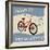 Bicycle Vintage Poster-radubalint-Framed Art Print