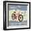 Bicycle Vintage Poster-radubalint-Framed Art Print