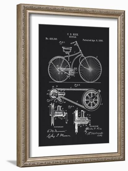 Bicycle-Tina Lavoie-Framed Giclee Print