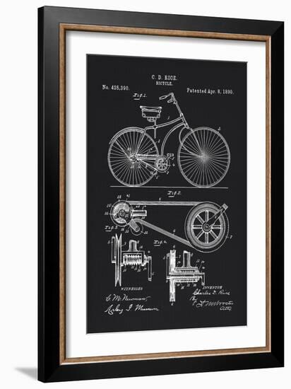 Bicycle-Tina Lavoie-Framed Giclee Print