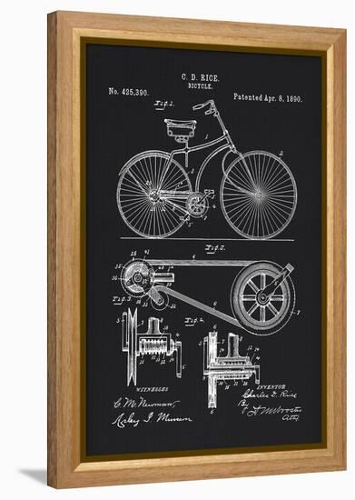 Bicycle-Tina Lavoie-Framed Premier Image Canvas