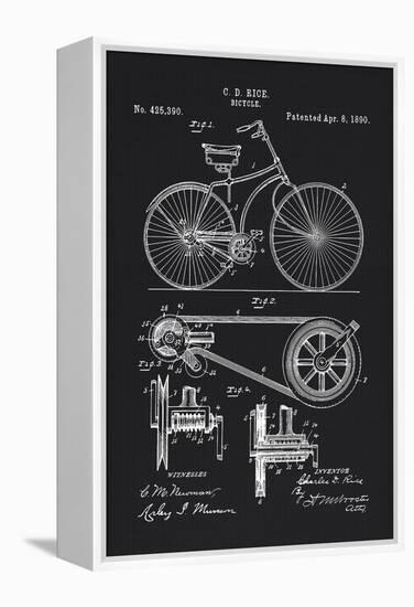 Bicycle-Tina Lavoie-Framed Premier Image Canvas