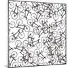 Bicycles, 2020, (Fine Liner)-Charlotte Orr-Mounted Giclee Print