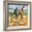 Bicycles Down the Ages. the Penny Farthing-Peter Jackson-Framed Giclee Print