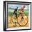 Bicycles Down the Ages. the Penny Farthing-Peter Jackson-Framed Giclee Print